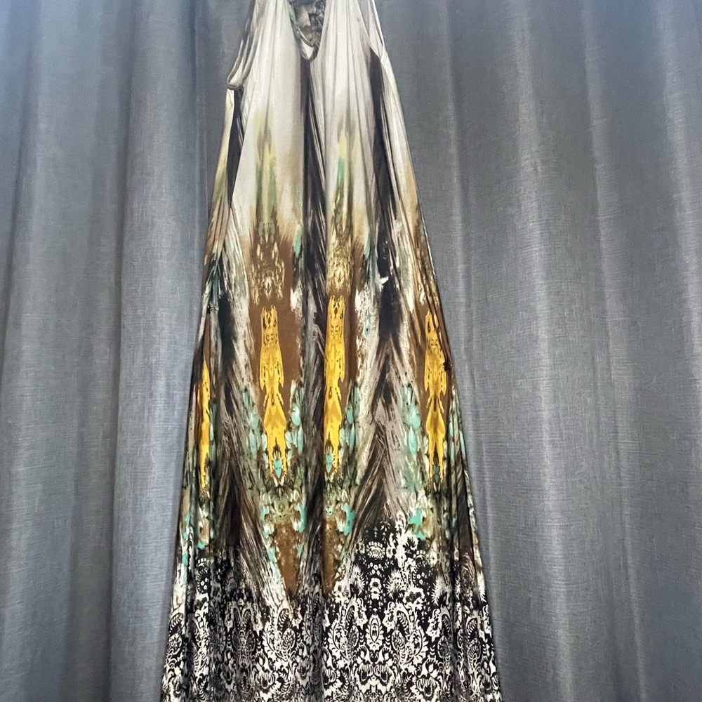 ❗️PRICE DROP❗️ ‘Pretty Young Thing’ (very long) maxi dress sz L - Picture 5 of 6